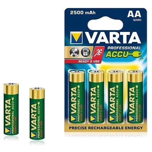 Varta AA 2500mAh NiMh 4pcs Professional (05716101404)