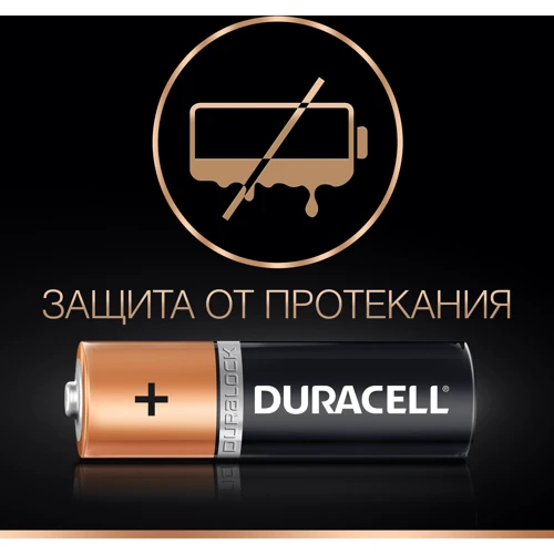 Батарейки Duracell Basic AA алкалиноые 1.5V LR6 4 шт. фото 5