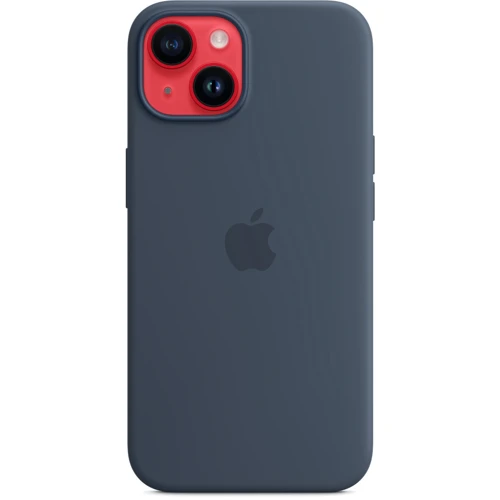 Чехол для iPhone Apple for iPhone 14 Silicone Case with MagSafe Storm Blue (MPRV3) : Тип аксессуара чехол