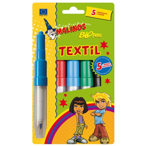 Фломастеры-аэрографы для ткани MALINOS BLOpens Textil (MA-300990)
