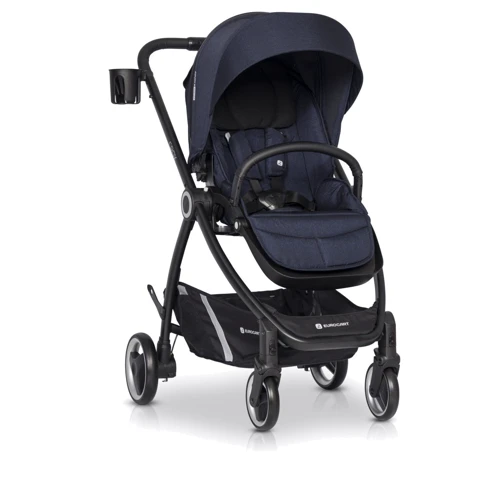 Универсальная коляска 2 в 1 Euro-Cart Crox 9023-ECC-01, Coal, графит: Тип коляски Универсальная коляска (2-в-1)