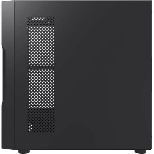 Корпус DarkFlash DK431 Black: Материал передней панели пластик, сталь
