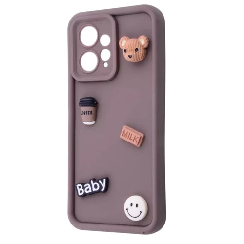 Чехол для телефонов Mobile Case Pretty Things Brown/Bear for Xiaomi Redmi Note 12 4G