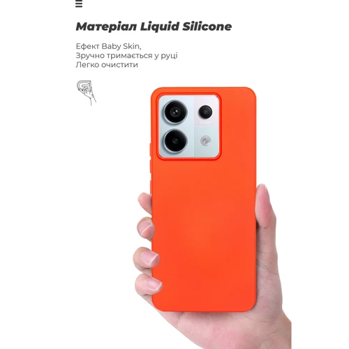 Чехол для телефонов ArmorStandart ICON Case Red for Xiaomi Redmi Note 13 Pro 5G / Poco X6 5G (ARM71852) фото 7