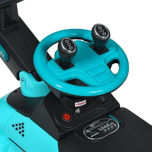 Детский электромобиль-толокар 3в1 Bambi зеленый (M 5783BLR-5)