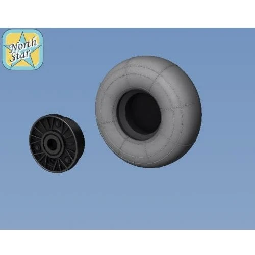 Колеса Northstar Models для літака Focke-Wulf 190 A/F/G, ранній NS48123-a