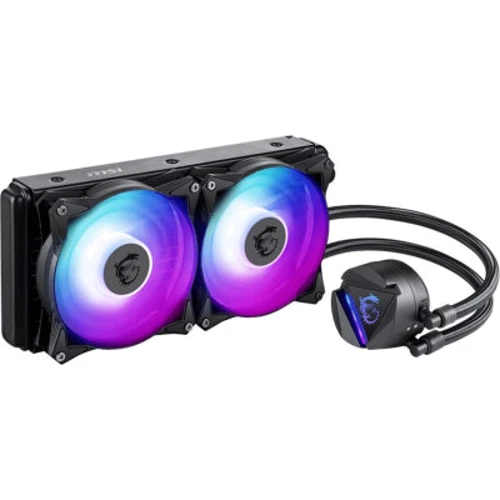 Кулер MSI MAG CORELIQUID 280R: Уровень шума, dB 33.5