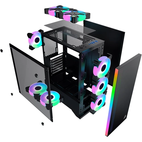 Корпус 1STPLAYER BS-3-3R1-BK фото 9