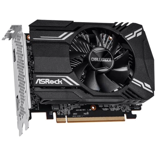 Видеокарта ASRock AMD Radeon RX 6400 Challenger ITX 4G: Объем памяти, Гб 4