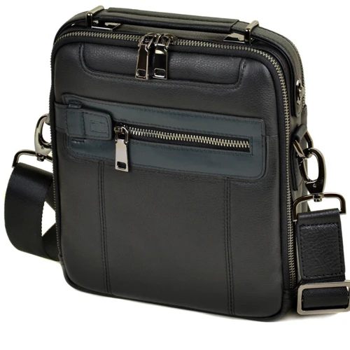 Чоловіча сумка планшет Bretton чорна (30375 black)