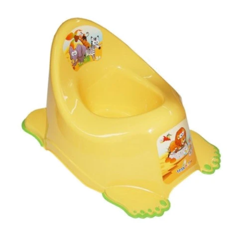 Горшок антискользящий музыкальный Tega Safari PO-045 yellow
