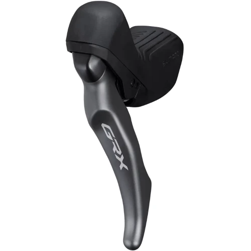 Тормоз гидравл диск Shimano RX820 GRX, передний (левая ручка/шифтер ST-RX820 2-шв., калипер, гидролиния 1000мм) (IRX8202DLF6SC100A): Тип ручек переключения Моноблок