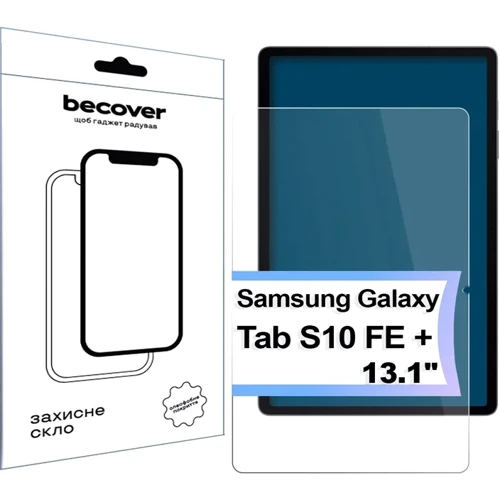 Аксесуар для планшетних ПК BeCover Tempered Glass Matte Anti-Glare для Samsung X620/X626 Galaxy Tab S10 FE Plus (713443): Колір прозорий