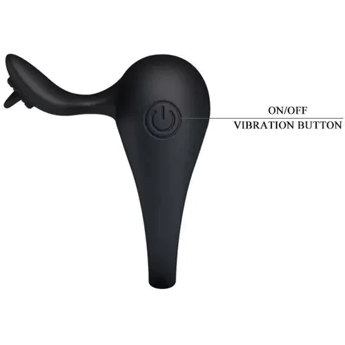 Вібро-кільце Pretty Love Stimulating Tonguo, BI-210135