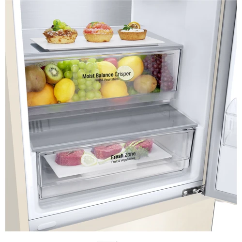 Холодильник LG GA-B509CETM: Объем морозильной камеры, л 107