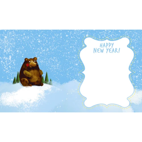 Holiday Cards (25 новогодних открыток-раскрасок): ISBN 978-1-948418-28-7