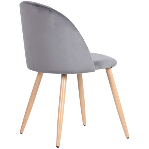 Стул обеденный AMF Sherry beech/dark grey velvet (545870) фото 4