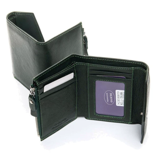 Женский кошелек Dr. Bond зеленый (32717 dark-green): Страна производитель Китай