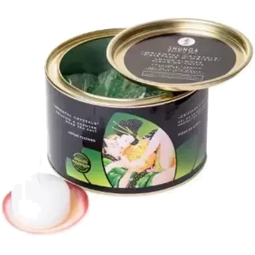 Соль для ванны Shunga Oriental Crystals Bath Salts ORGANIC - Lotus Flower (600 г) соль Мертвого моря
