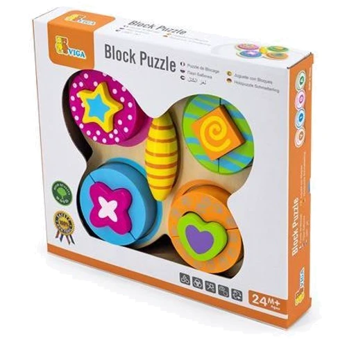 Дерев'яний пазл-сортер Viga Toys Метелик (59924)