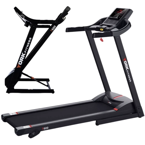 Беговая дорожка Беговая дорожка York Fitness T600 (00014961511567): Переноска и хранение Система складывания