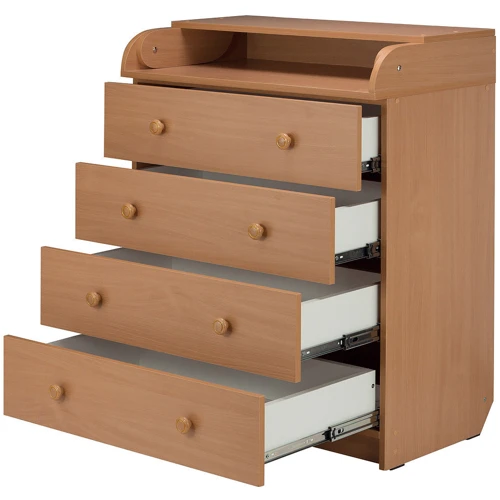 Пеленальний комод Babyroom CMD-04 Big бук (625809): Матеріал ДСП, МДФ