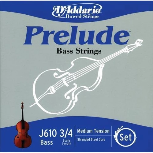 Струны D`ADDARIO J610 3/4M Prelude 3/4M: Назначение Для контрабаса