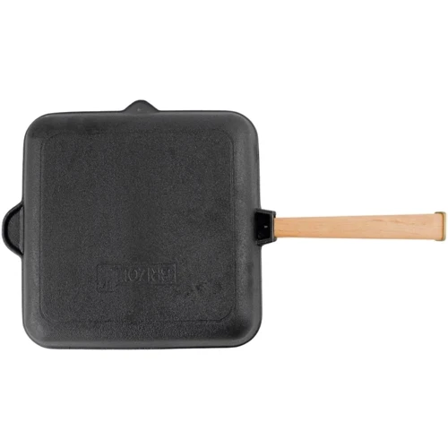 Чавунна сковорода гриль Brizoll Optima 280х280х50 мм (O282850G-P)