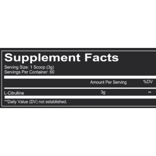 Аминокислота для спорта Redcon1 L-Citrulline 180 g / 60 servings: Вкус Без вкуса