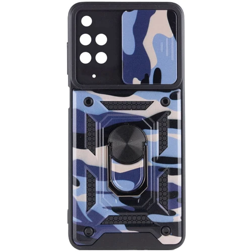 Аксессуар для смартфона Mobile Case Camshield Serge Ring Camo Army Purple for Xiaomi Redmi Note 11 (Global) /Xiaomi Redmi Note 11S: Тип накладка на заднюю часть