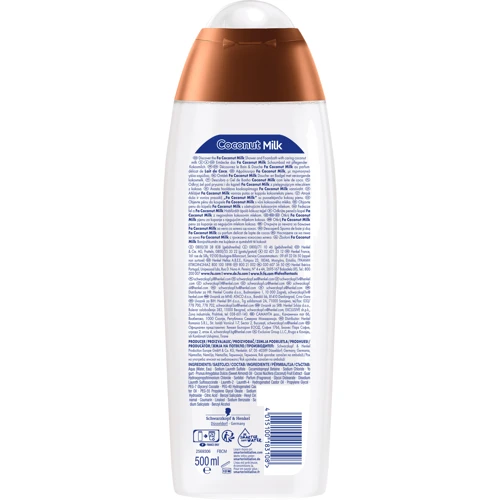 Fa Coconut Milk 500 ml Гель для душа Аромат кокосового молочка: Назначение Очищение