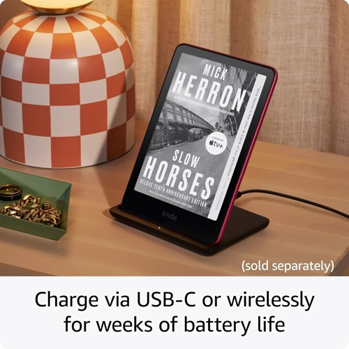 Электронная книга Amazon Kindle Paperwhite 12th Gen. 2024 Signature Edition 32Gb Metallic Raspberry: Поддержка карт памяти Нет