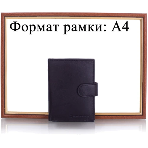 Мужской кошелек DNK Leather черный (DNKGN4L-CCF-black) фото 7