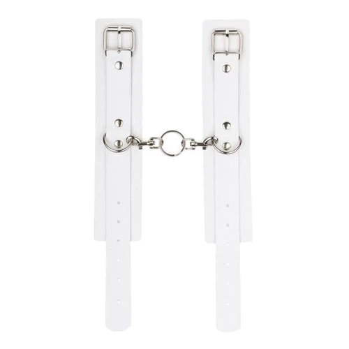 Наручники Leather Standart Hand Cuffs, White
