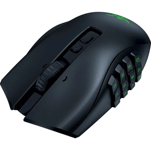 Мышь Razer Naga V2 PRO Black (RZ01-04400100-R3G1): Интерфейс подключения Bluetooth, Wireless
