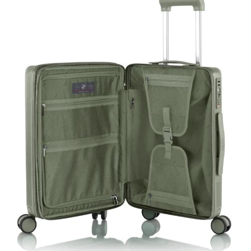 Чемодан Heys Earth Tones (S) Moss зеленый (10156-0145-21)/(10156-0145-S3): Материал Пластик