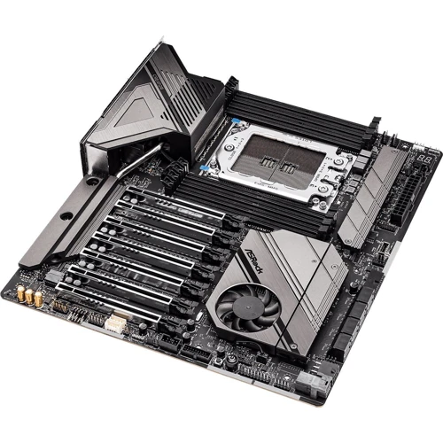 ASRock WRX80 CREATOR R2.0: Додатково Радиатор на VRM, Поддержка RAID, Адаптер Wi-Fi