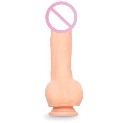 Фалоімітатор з киберкожи Пікантні Штучки, 20x5 см