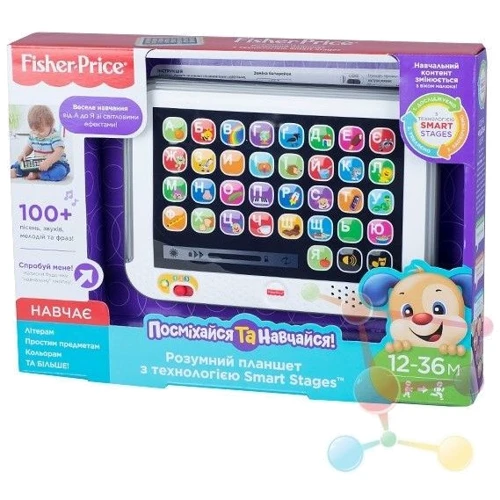 Умный планшет Fisher-Price с технологией Smart Stages (укр.) FBR86 фото 7
