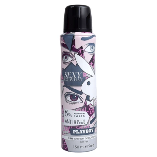 

Парфюмированный дезодорант Playboy Sexy So What 150 ml