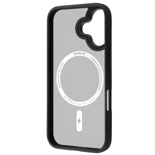 Чехол для iPhone Proove Essence Case with Magnetic Ring Black for iPhone 17