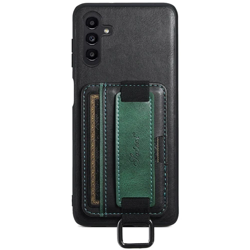 Чехол для телефонов Epik Leather Case Wallet and Straps Black for Samsung A145 Galaxy A14 4G / A146 Galaxy A14 5G