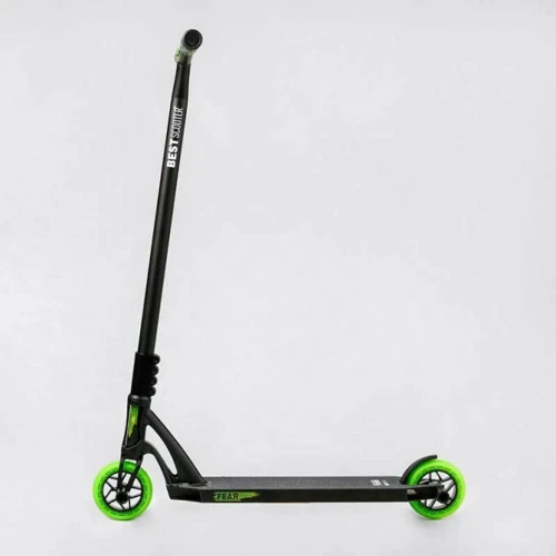 Самокат трюковый Best Scooter Fear зеленый (МТ-60611): Количество колес 2