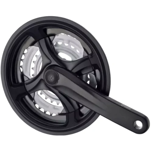 Комплект шатунов PROWHEEL TY-CM99 170mm 28/38/48T защита цепи звёзды сталь под квадрат black (CHW-90-78)