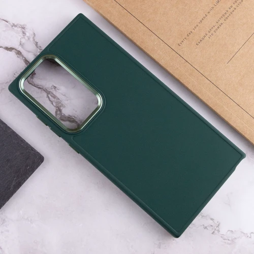 Чехол для телефонов TPU Case Bonbon Metal Style Pine Green for Samsung S928 Galaxy S24 Ultra: Тип накладка на заднюю часть