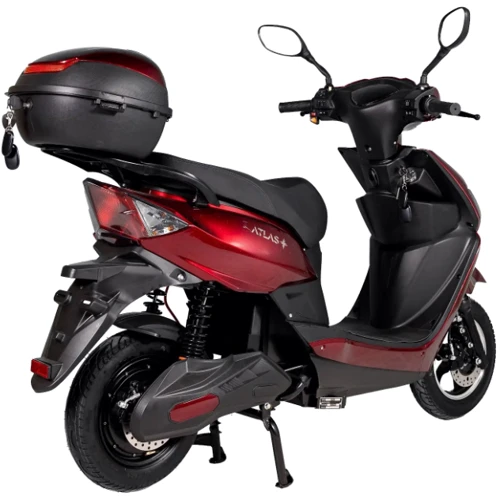 Электроскутер Atlas Shark 1500W Box Red (3058): Диаметр колес, дюймов 16