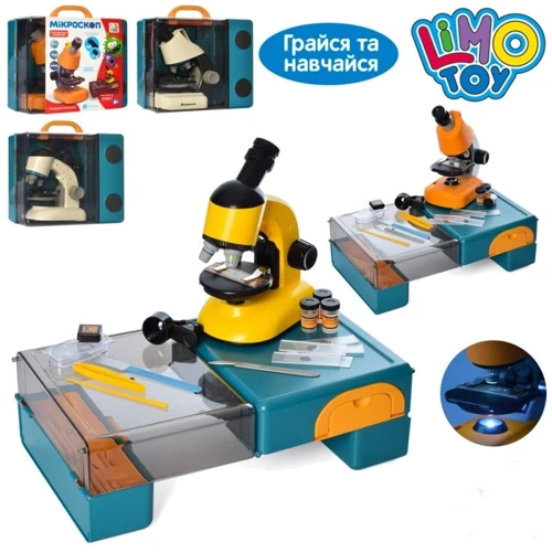 Мікроскоп LimoToy 2 види (SK 0029 ABCD)