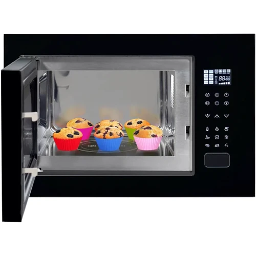 Встраиваемая микроволновая печь Perfelli BM 255S GLB: Мощность микроволновки 900 Вт