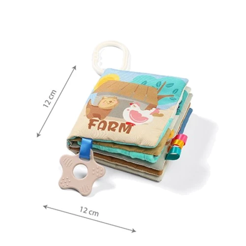 Развивающая мягкая книжечка BabyOno На ферме (1512): Тип прочее