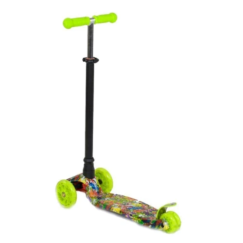 Самокат Best Scooter MAXI зеленый (25534/779-1332): Количество колес 3